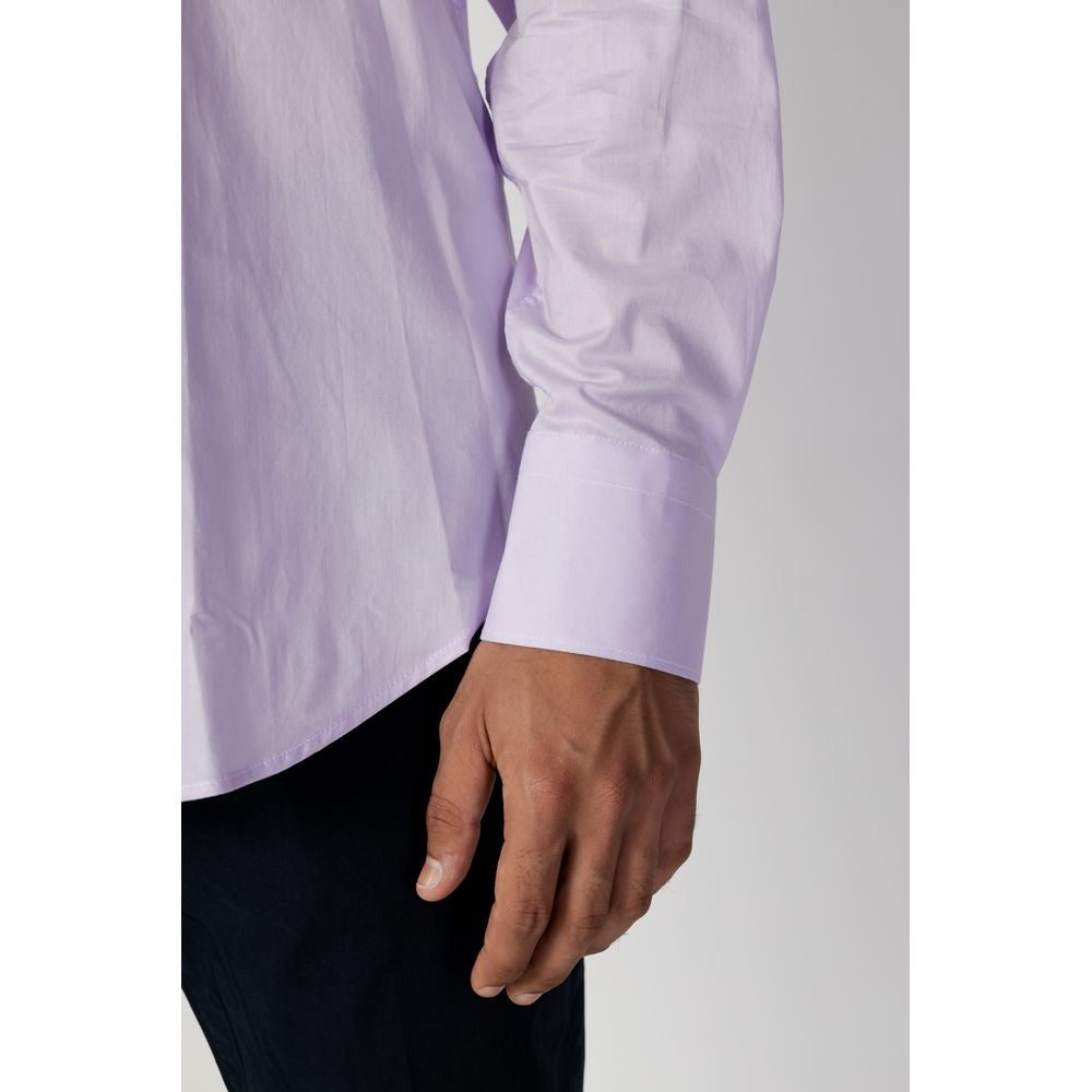 Purple Cotton Shirt - ventzia