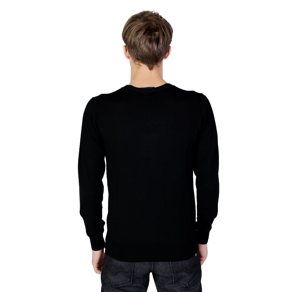 Black Wool Sportswear - ventzia