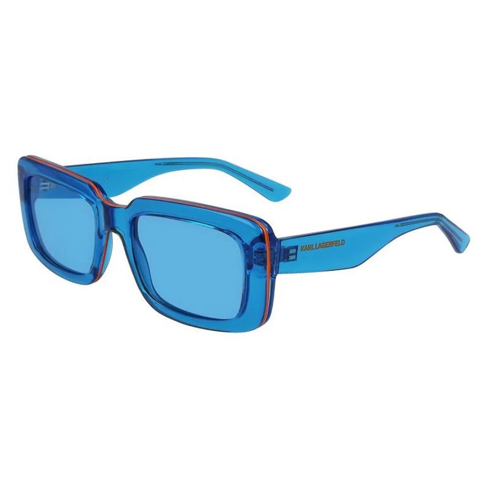Blue Injected Sunglasses