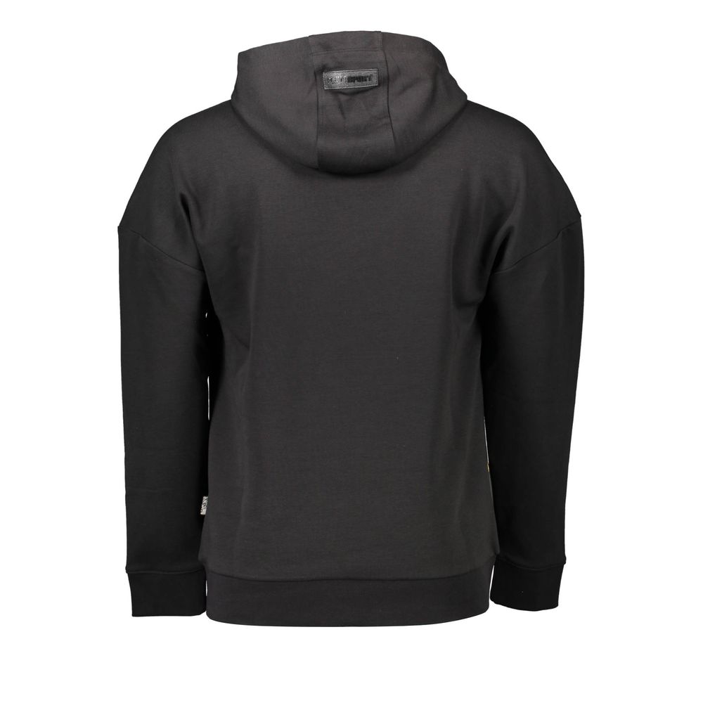 Black Cotton Men Sweater - ventzia
