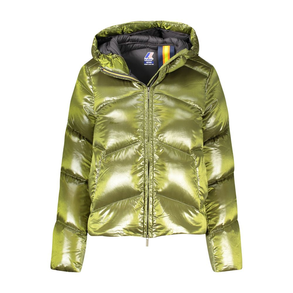 Green Polyamide Jackets & Coat