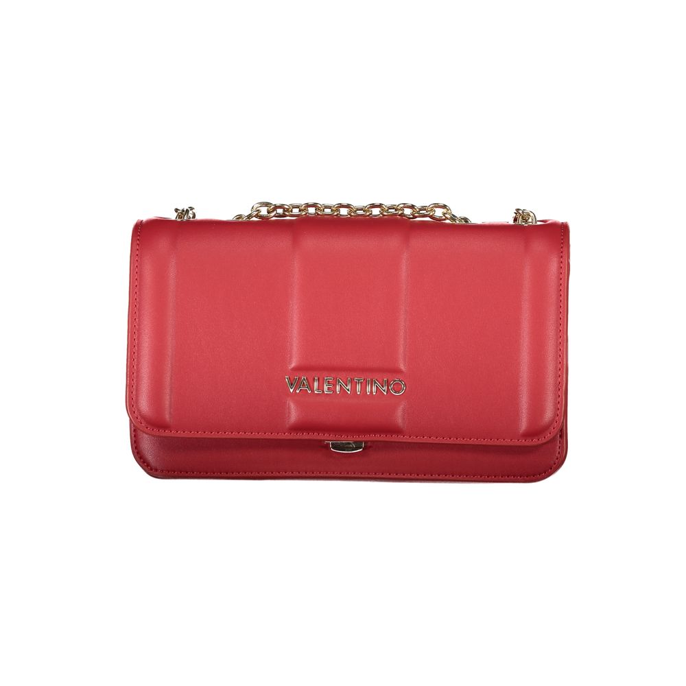 Rosso Polyurethane Women Shoulder Bag - ventzia