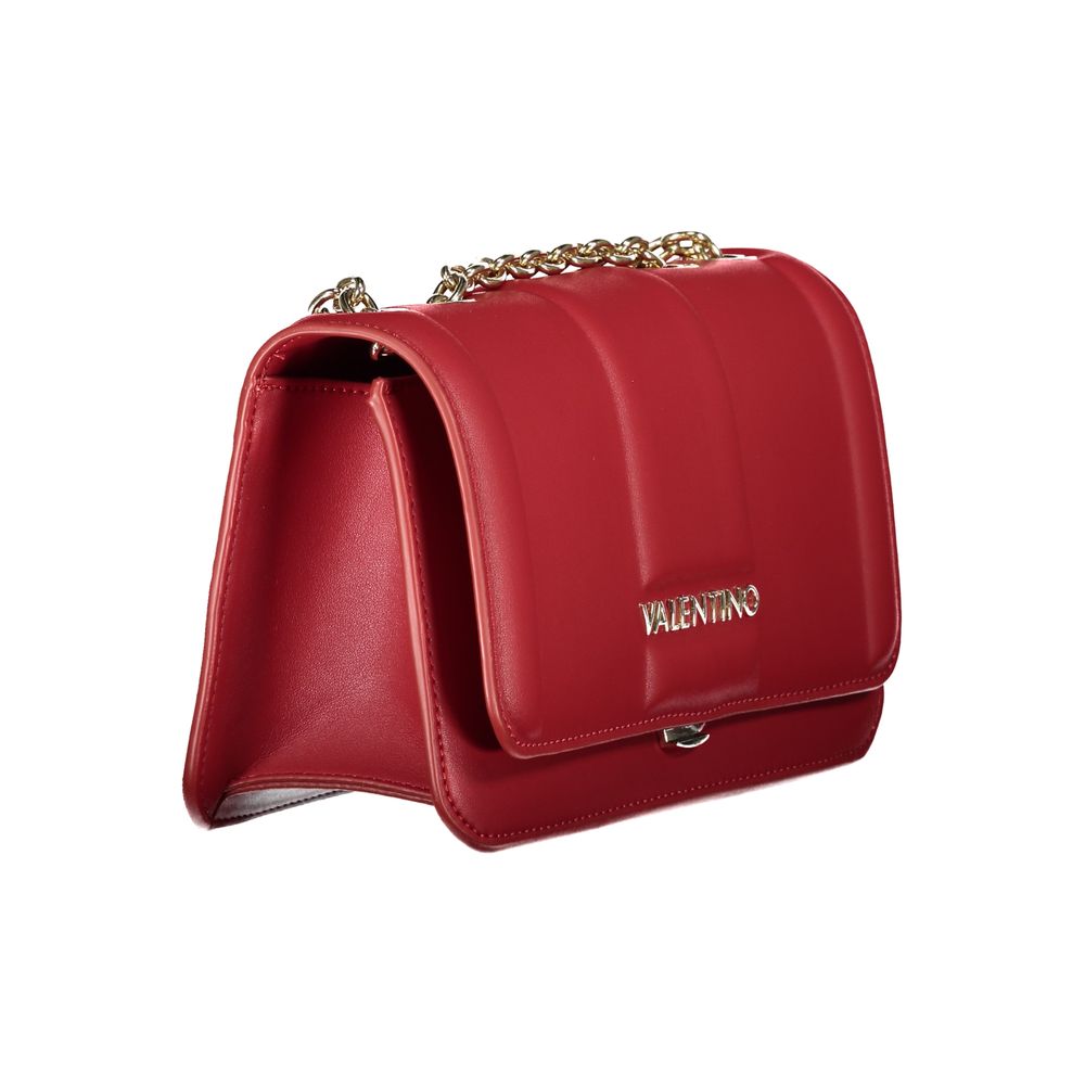 Rosso Polyurethane Women Shoulder Bag - ventzia