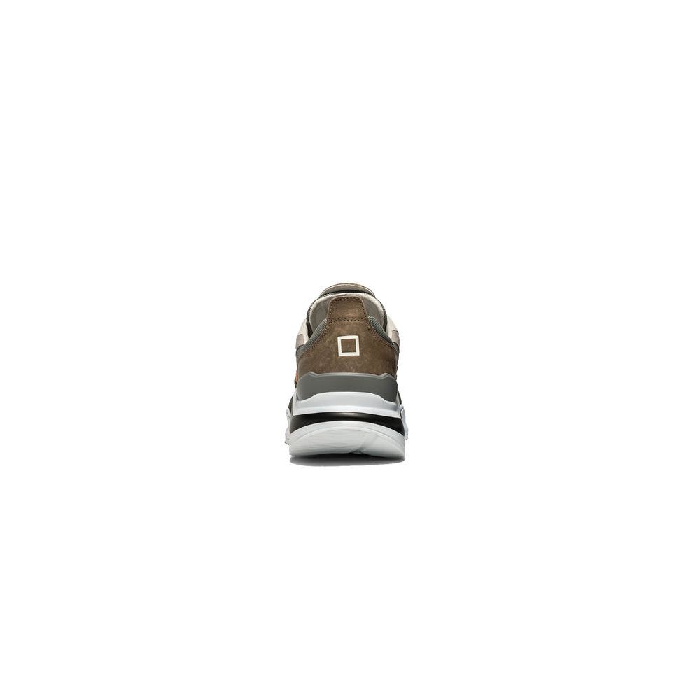 Gray Leather Sneaker - ventzia