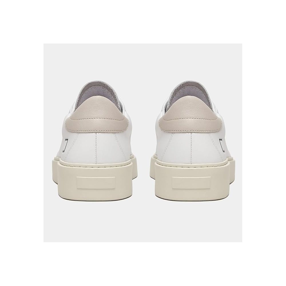 White Leather Sneaker - ventzia