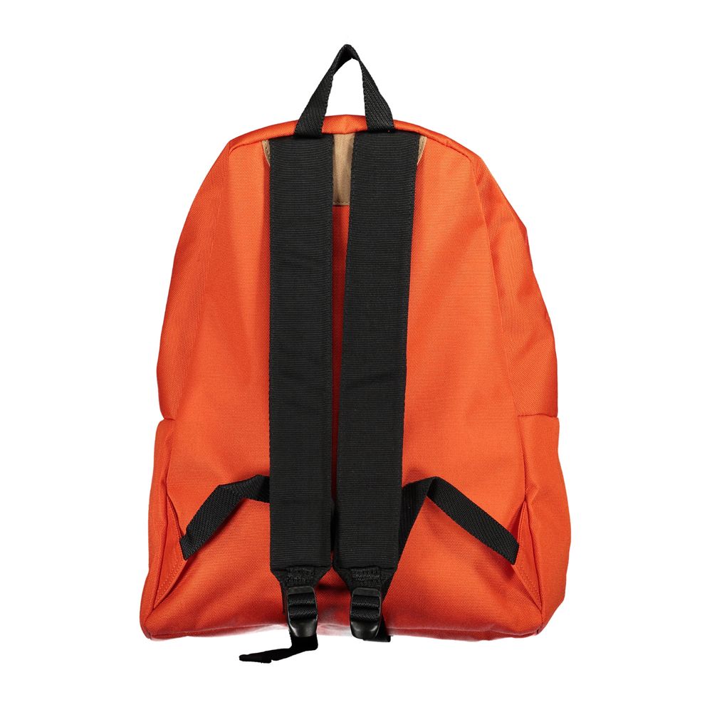 Eco-Chic Orange Backpack for the Modern Explorer - ventzia