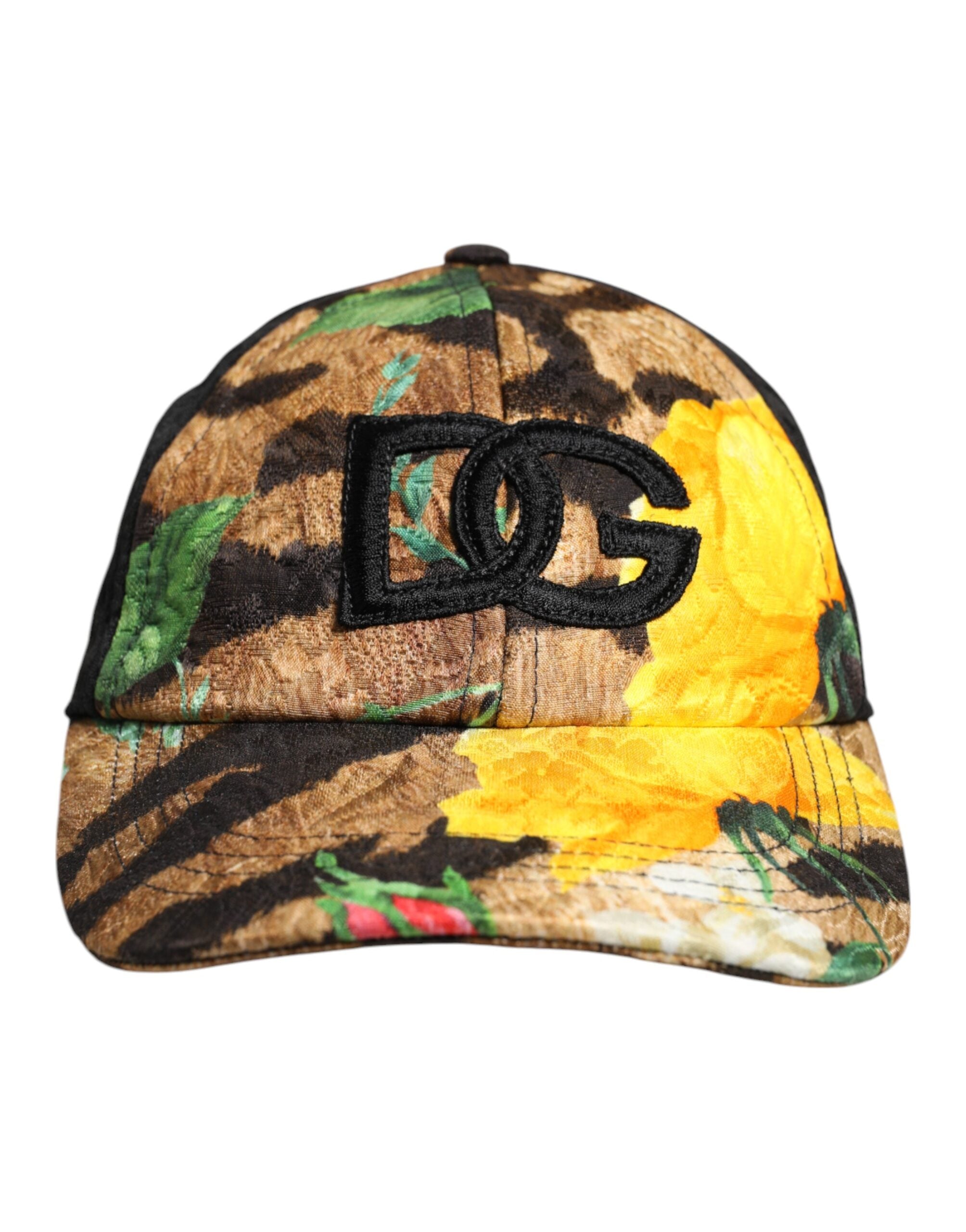 Multicolor DG Logo Patch 6 Panels Baseball Cap - ventzia
