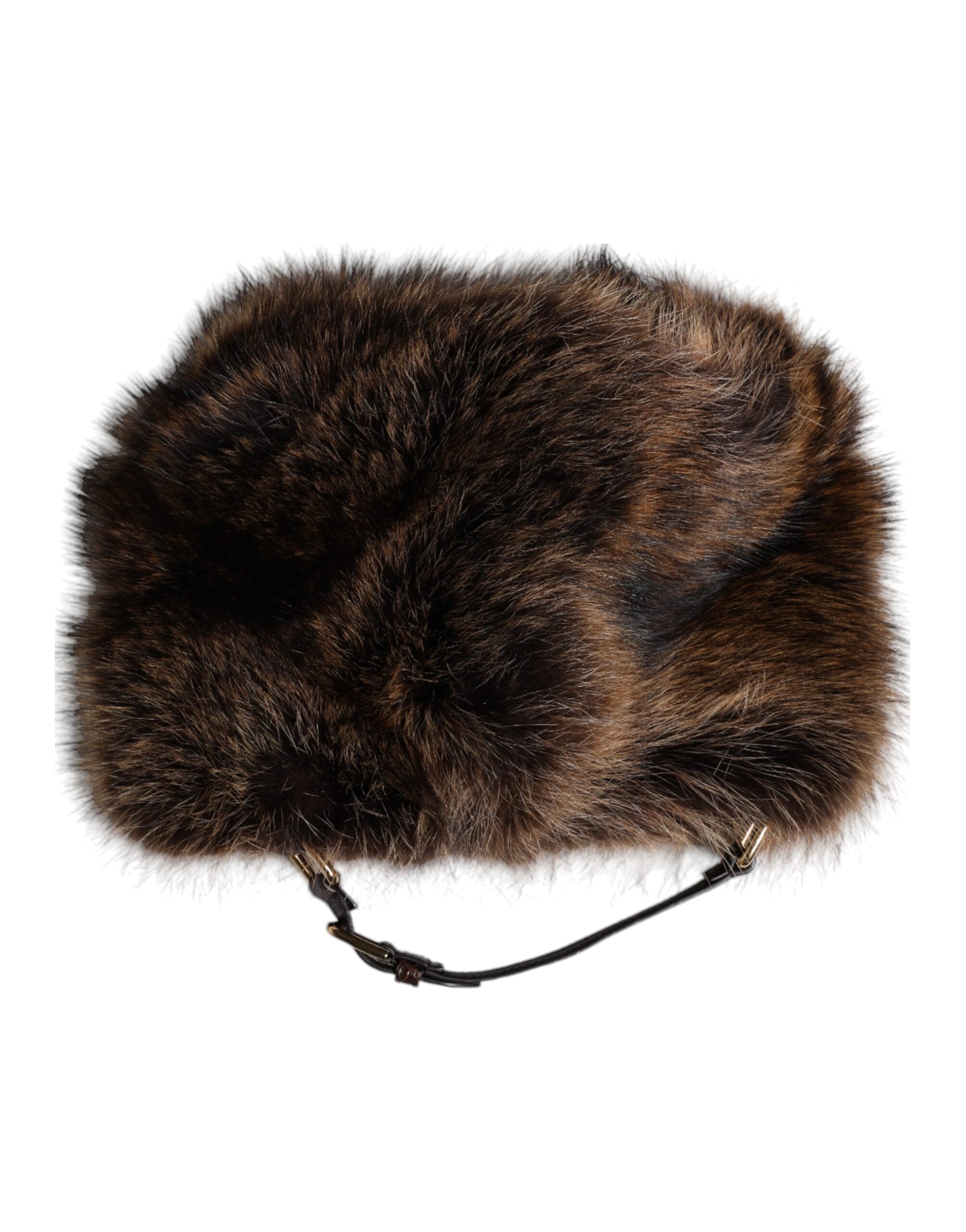 Brown Fur Women Bucket Hat - ventzia