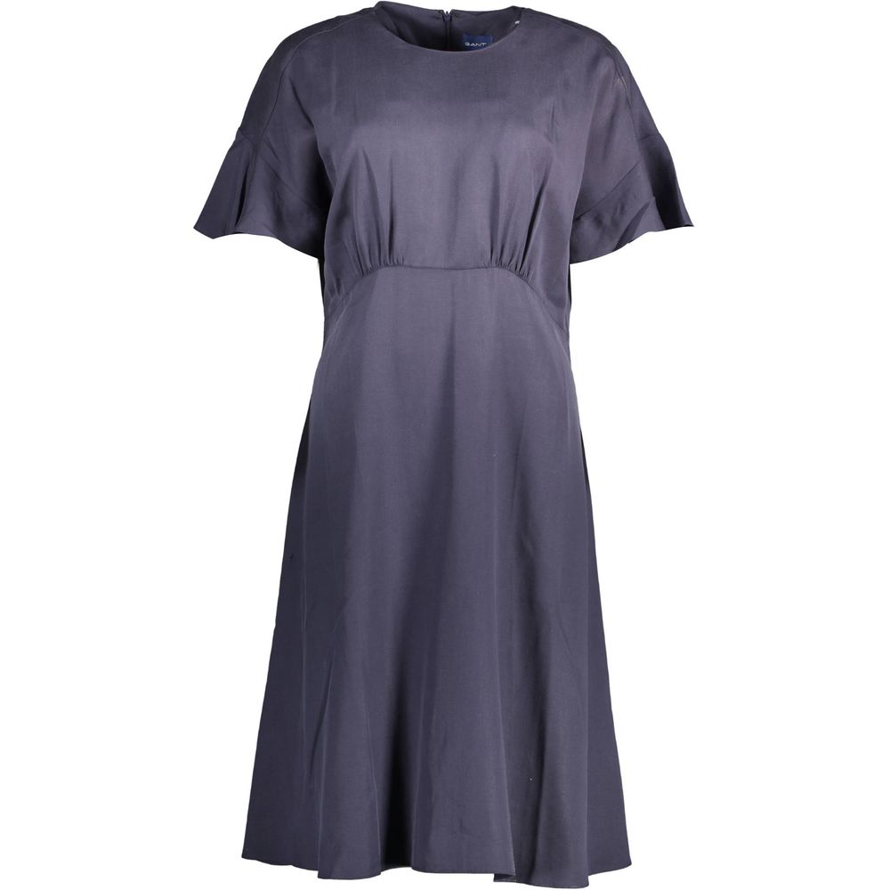 Blue Lyocell Women Dress - ventzia