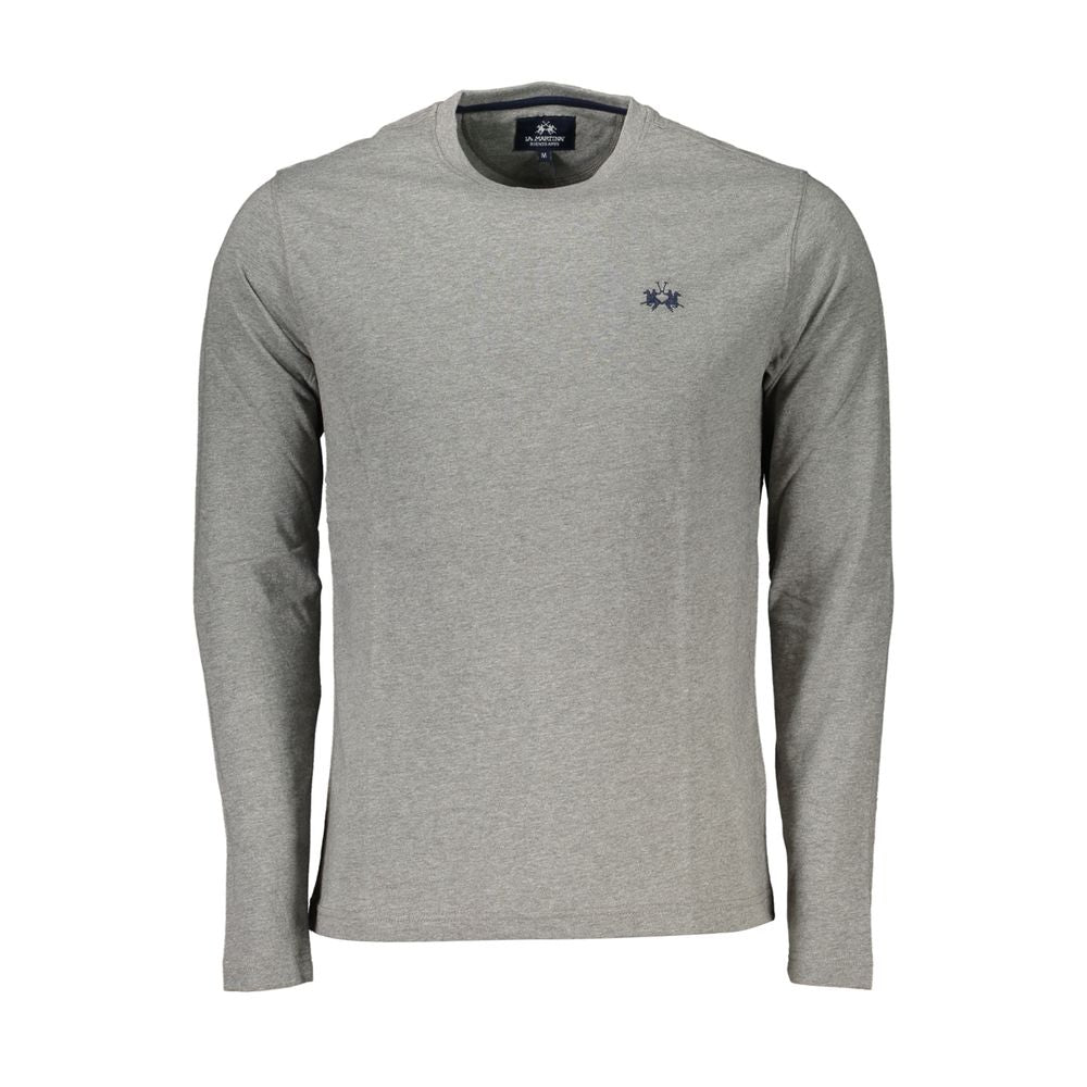 Grigio Cotton Men T-Shirt - ventzia