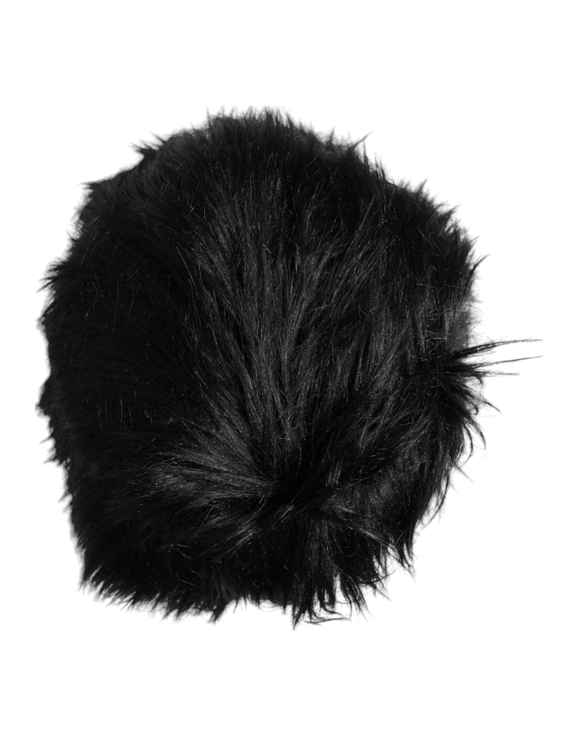 Black Faux Fur Bucket Hat - ventzia