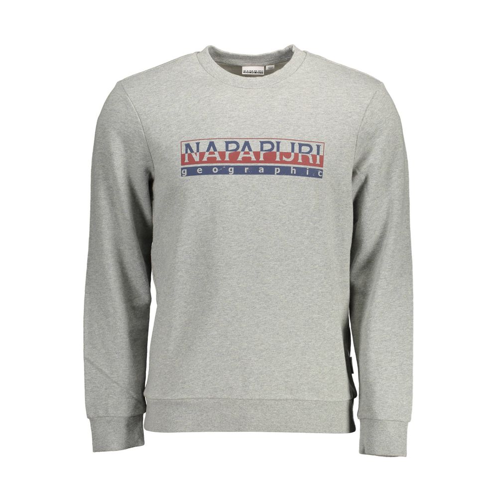 Grigio Cotton Men Sweatshirt - ventzia