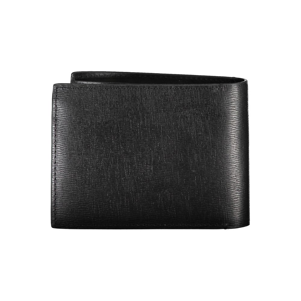 Black Eco-Leather Men Wallet - ventzia