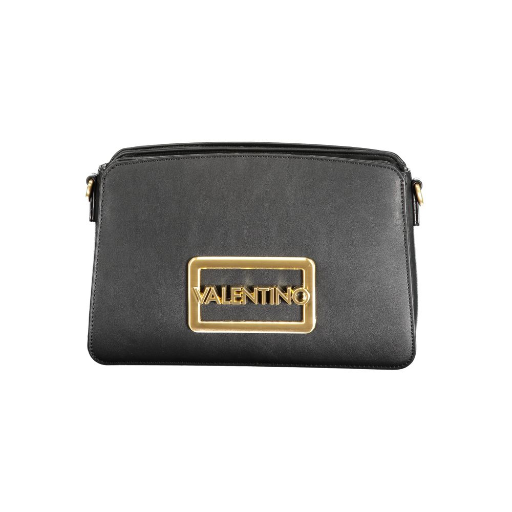 Nero Polyurethane Women Handbag - ventzia