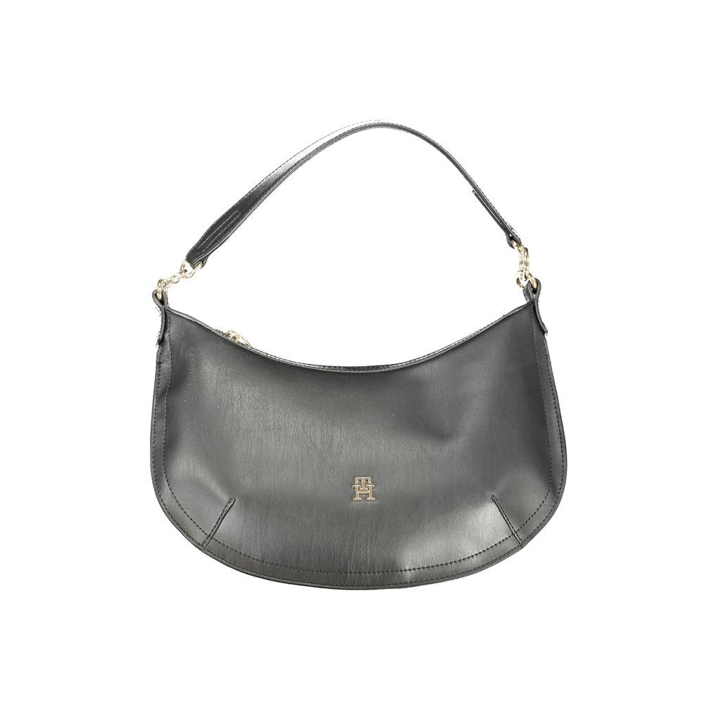 Nero Poliuretano Women Handbag - ventzia