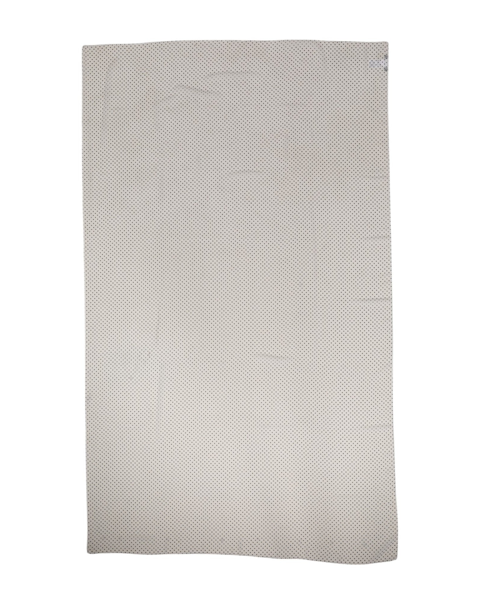 White Polka Dots Polyester Wrap Shawl Scarf - ventzia