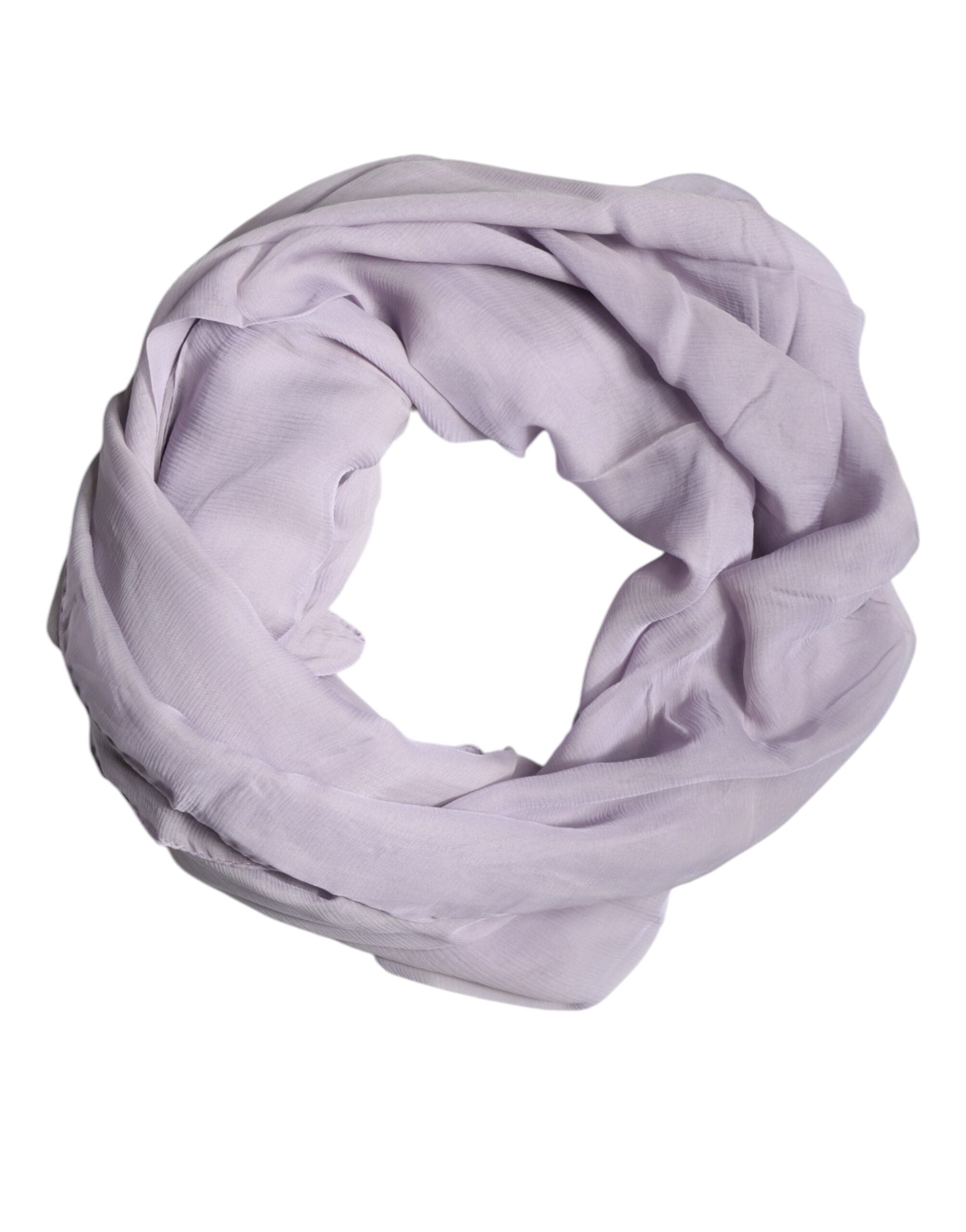 Purple Silk Rectangle Wrap Shawl Scarf - ventzia