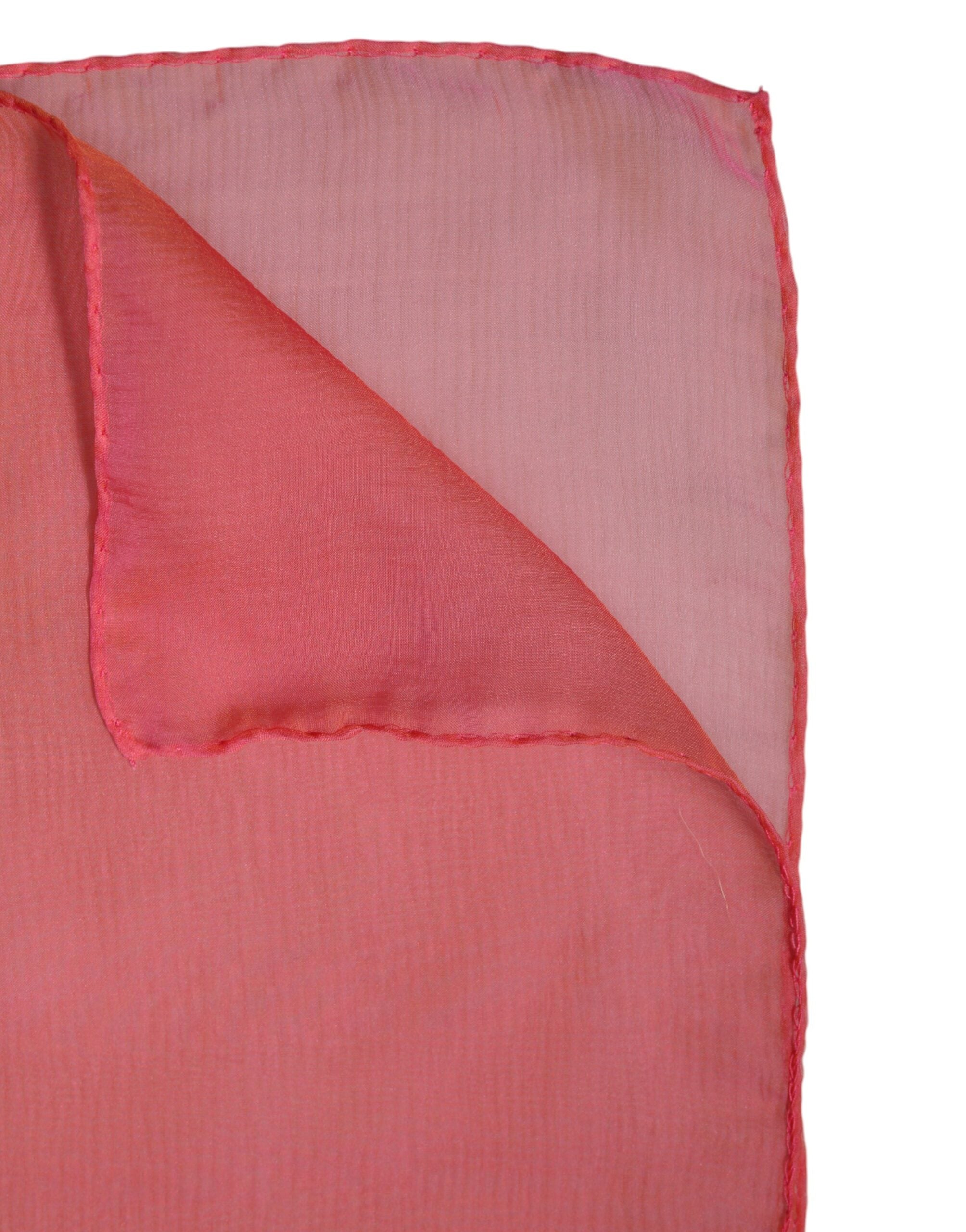 Pink Silk Rectangle Women Wrap Shawl Scarf - ventzia