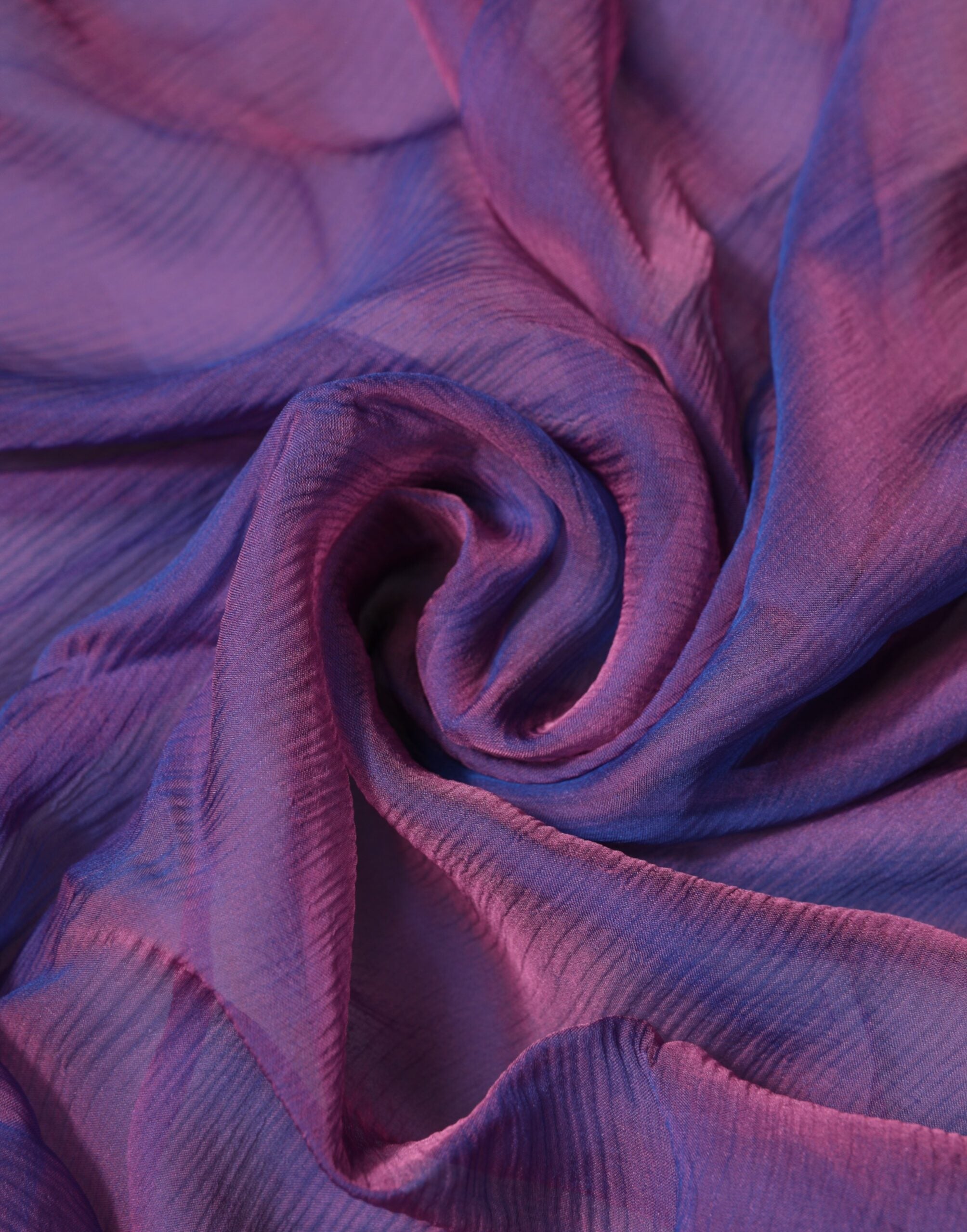 Purple Silk Rectangle Wrap Shawl Scarf - ventzia