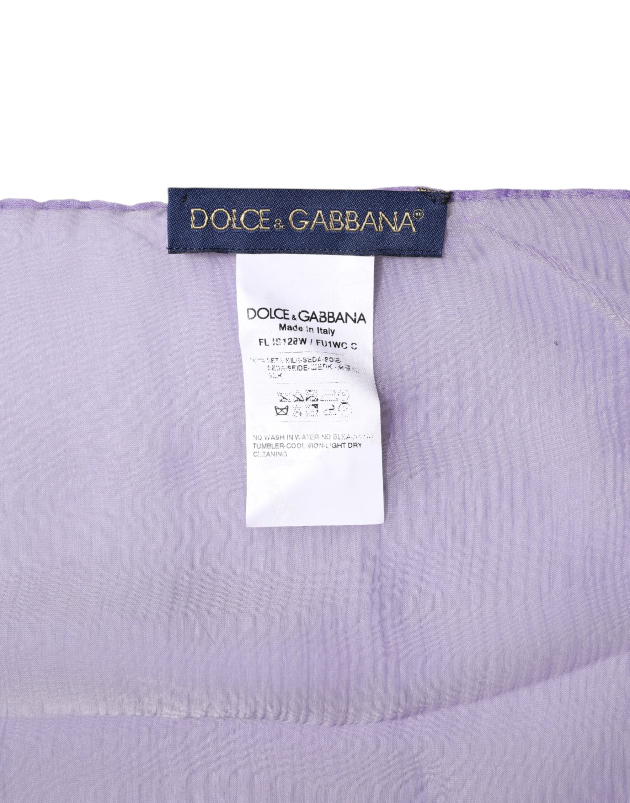 Purple Silk Rectangle Wrap Shawl Scarf - ventzia