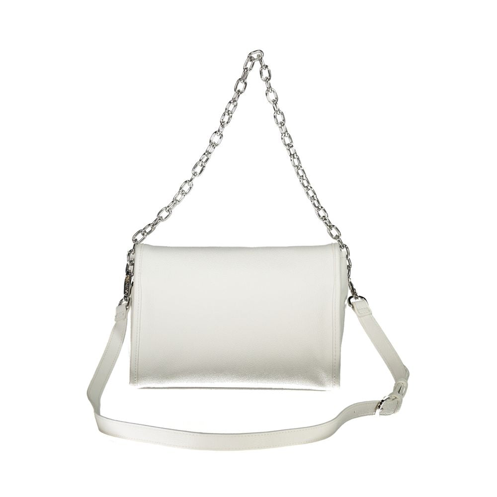 Bianco Poliuretano Women Handbag - ventzia