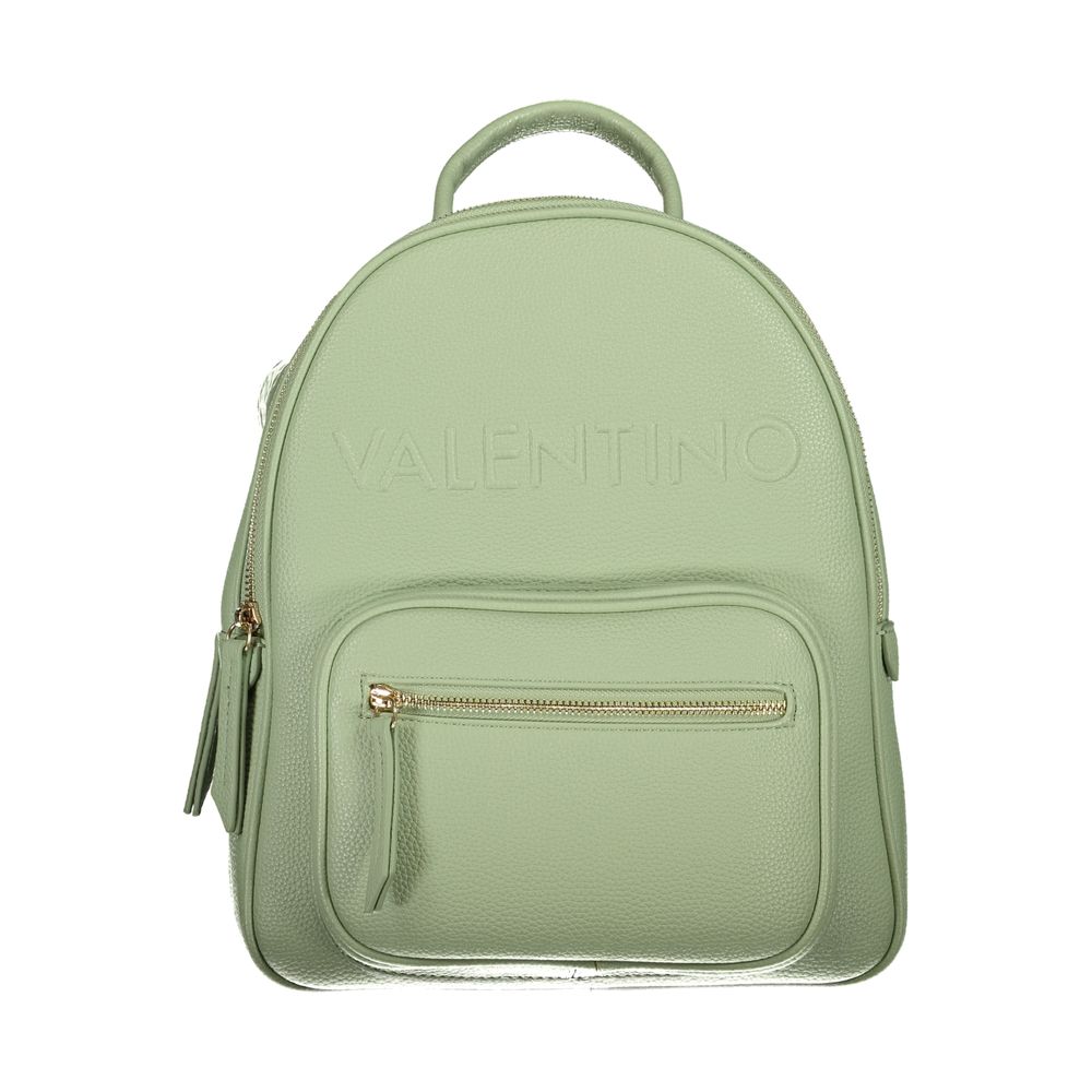 Verde Poliuretano Women Backpack - ventzia