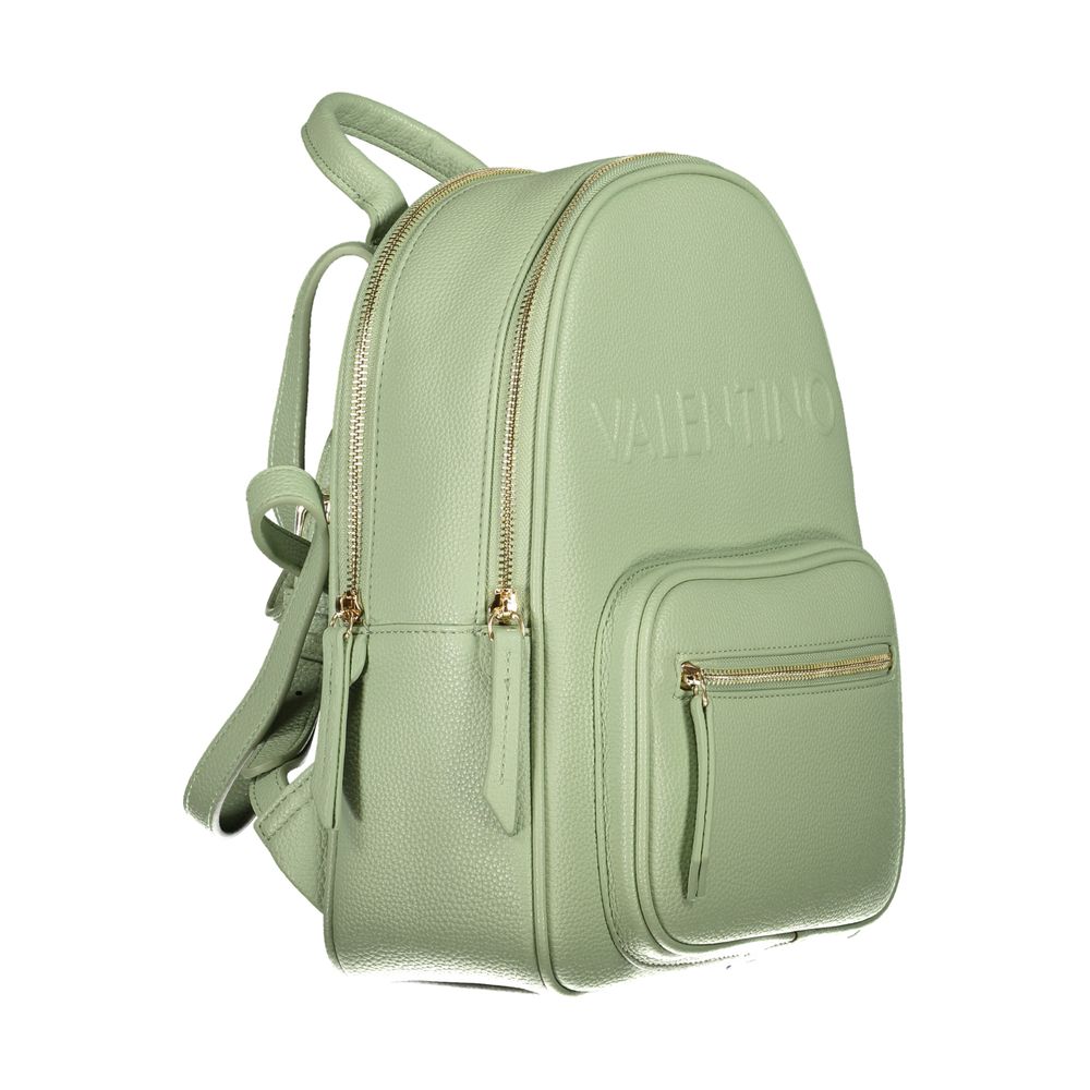 Verde Poliuretano Women Backpack - ventzia