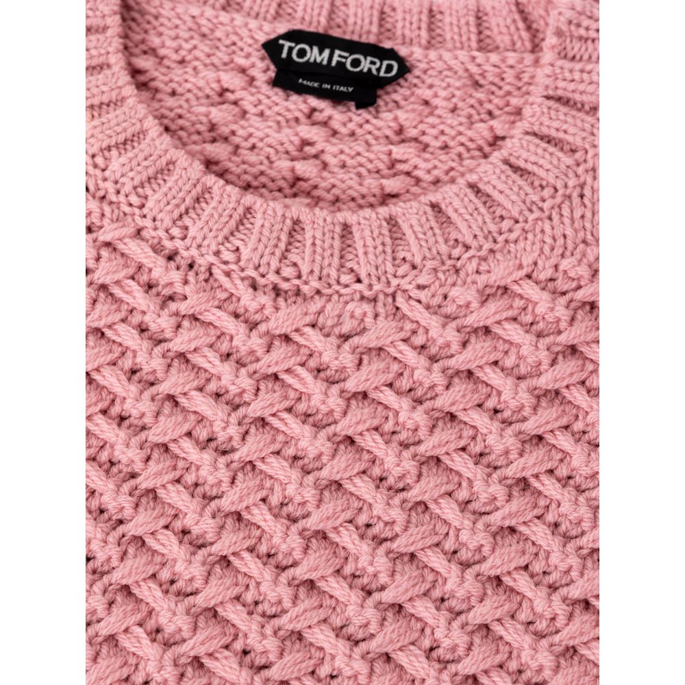 Pink Wool Sweater - ventzia