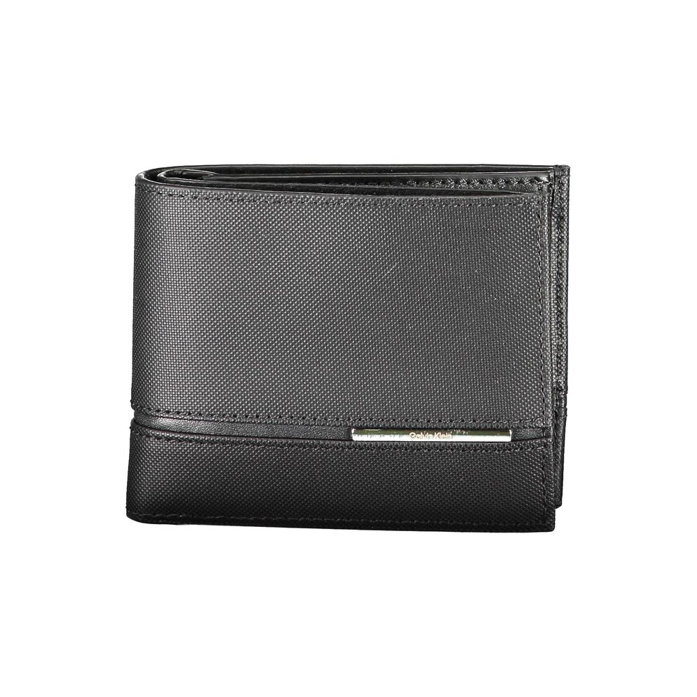 Black Leather Men Wallet - ventzia