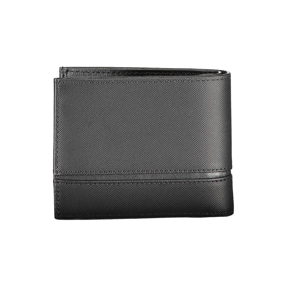 Black Leather Men Wallet - ventzia