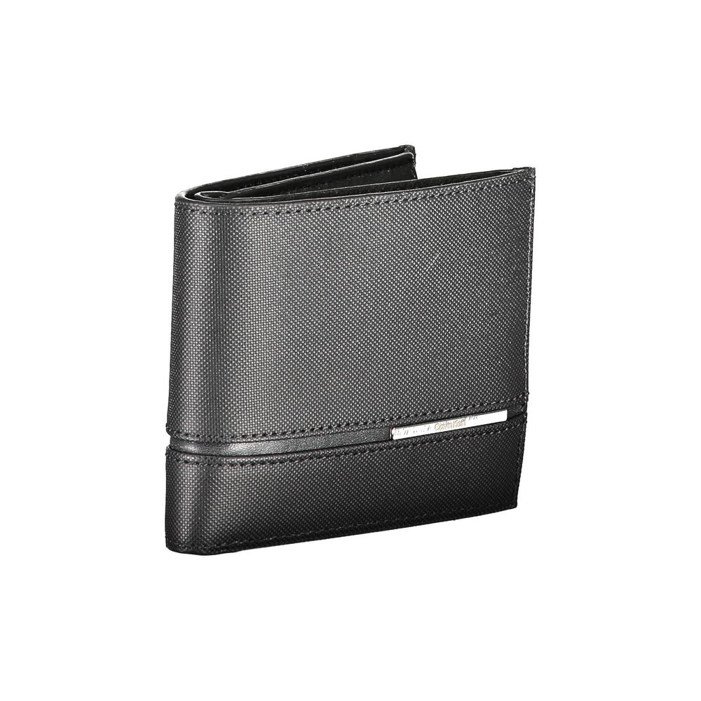 Black Leather Men Wallet - ventzia