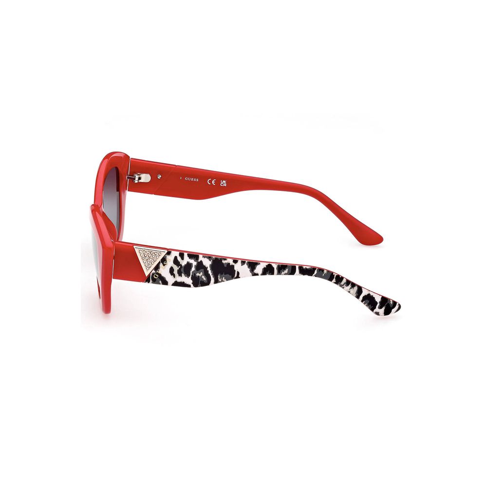 Red Injected Women Sunglass - ventzia