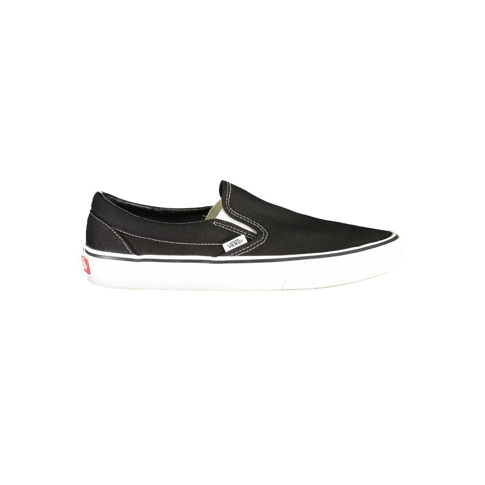 Black Polyester Women Sneaker - ventzia