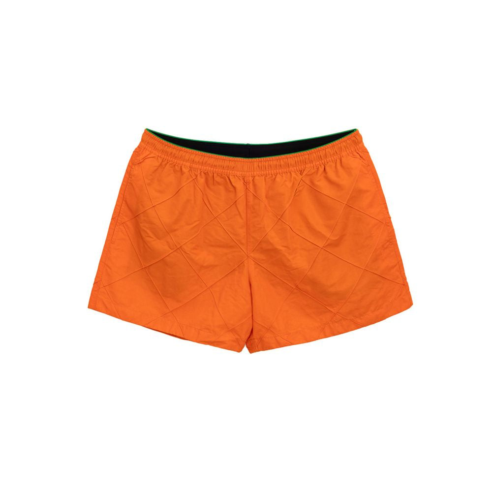 Orange Polyamide Swim Short - ventzia