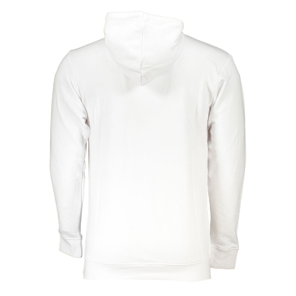 White Cotton Men Sweater - ventzia