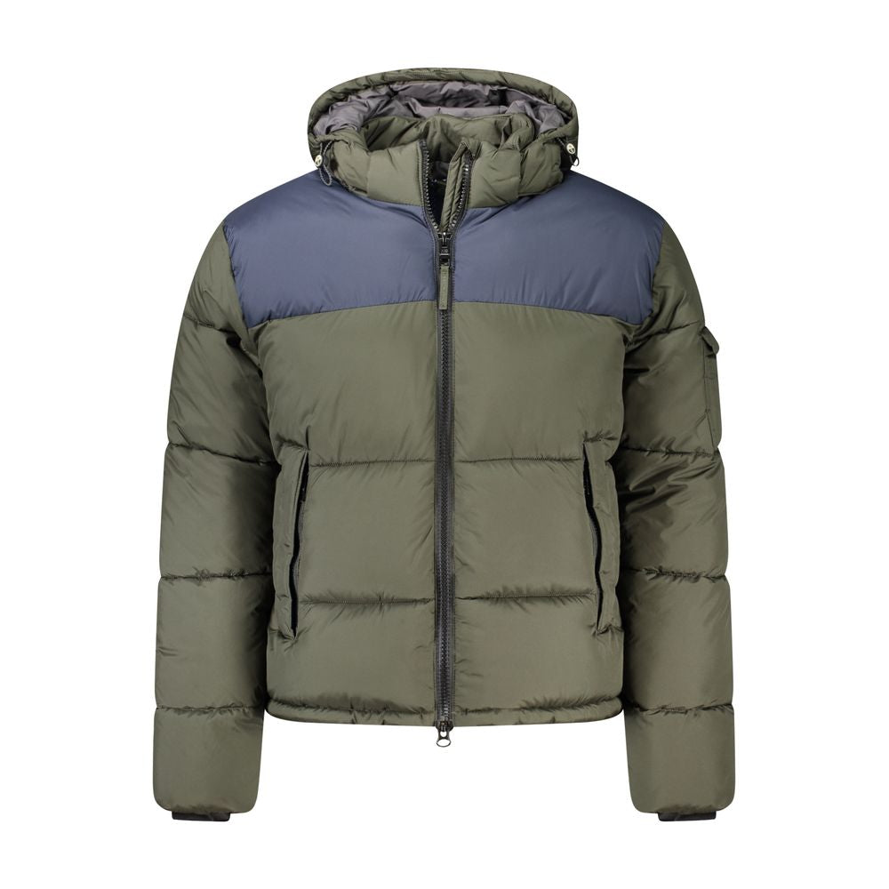 Verde Polyester Men's Jacket - ventzia