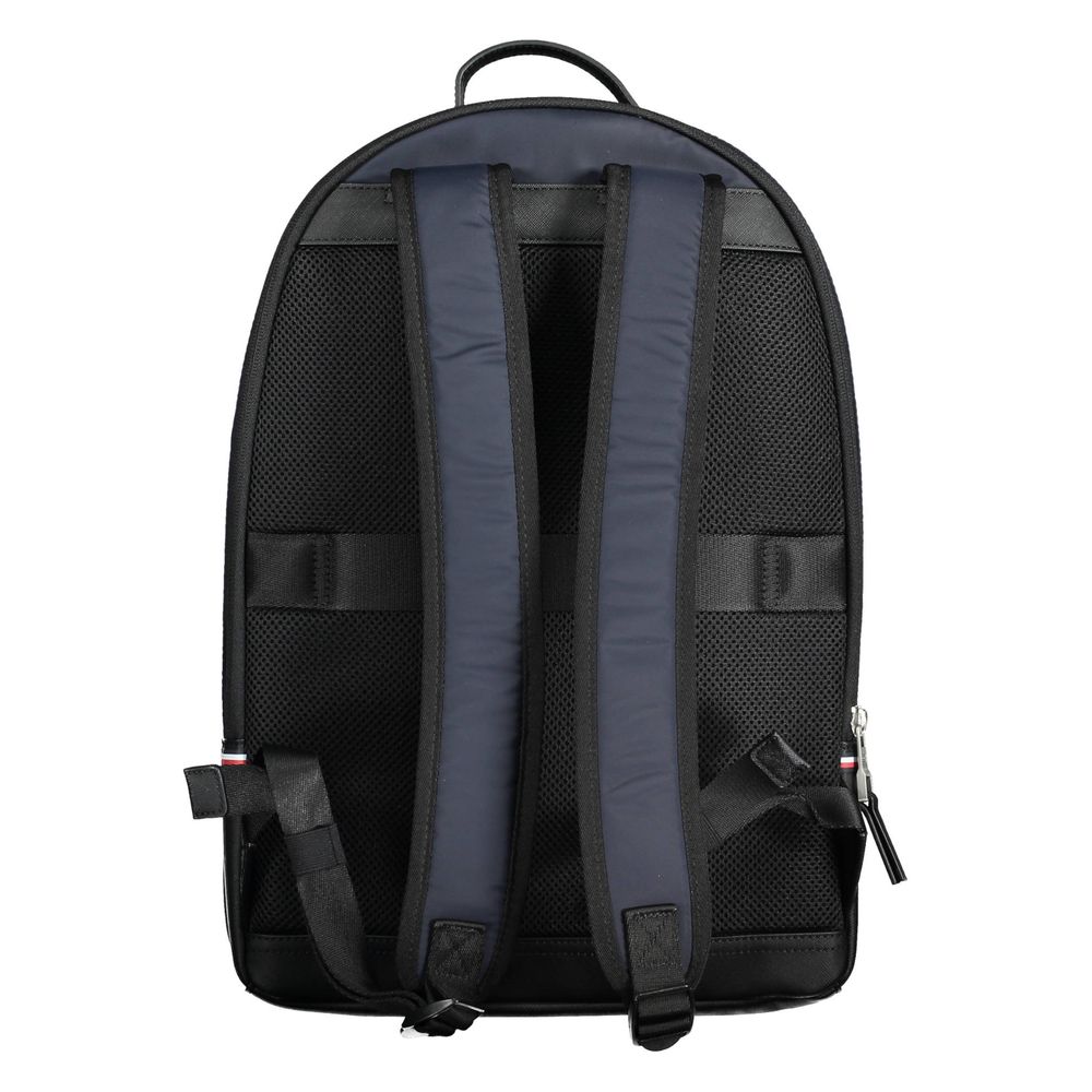 Blue Polyester Men Backpack - ventzia