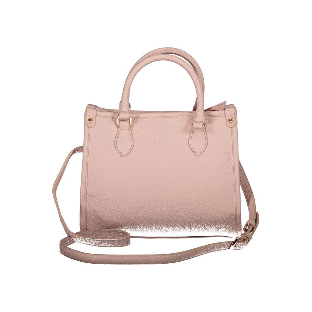 Pink Polyethylene Handbag