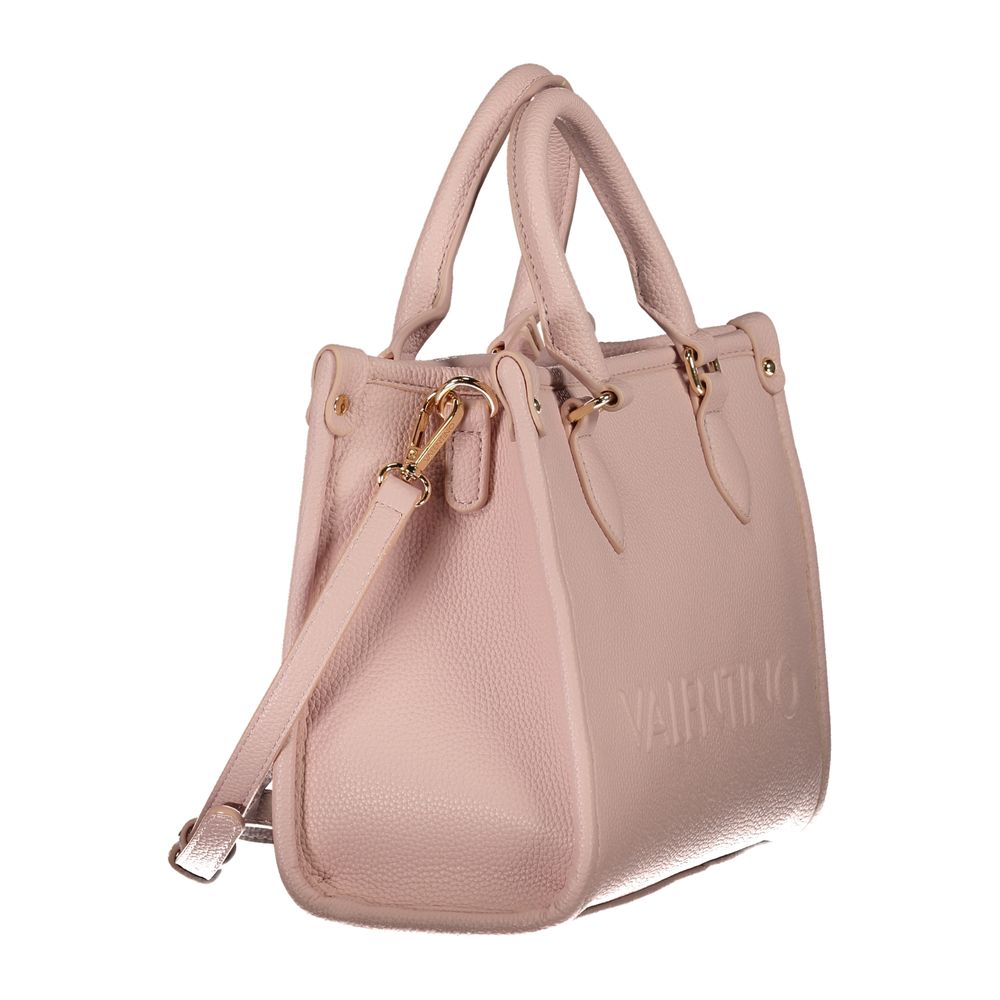Pink Polyethylene Handbag
