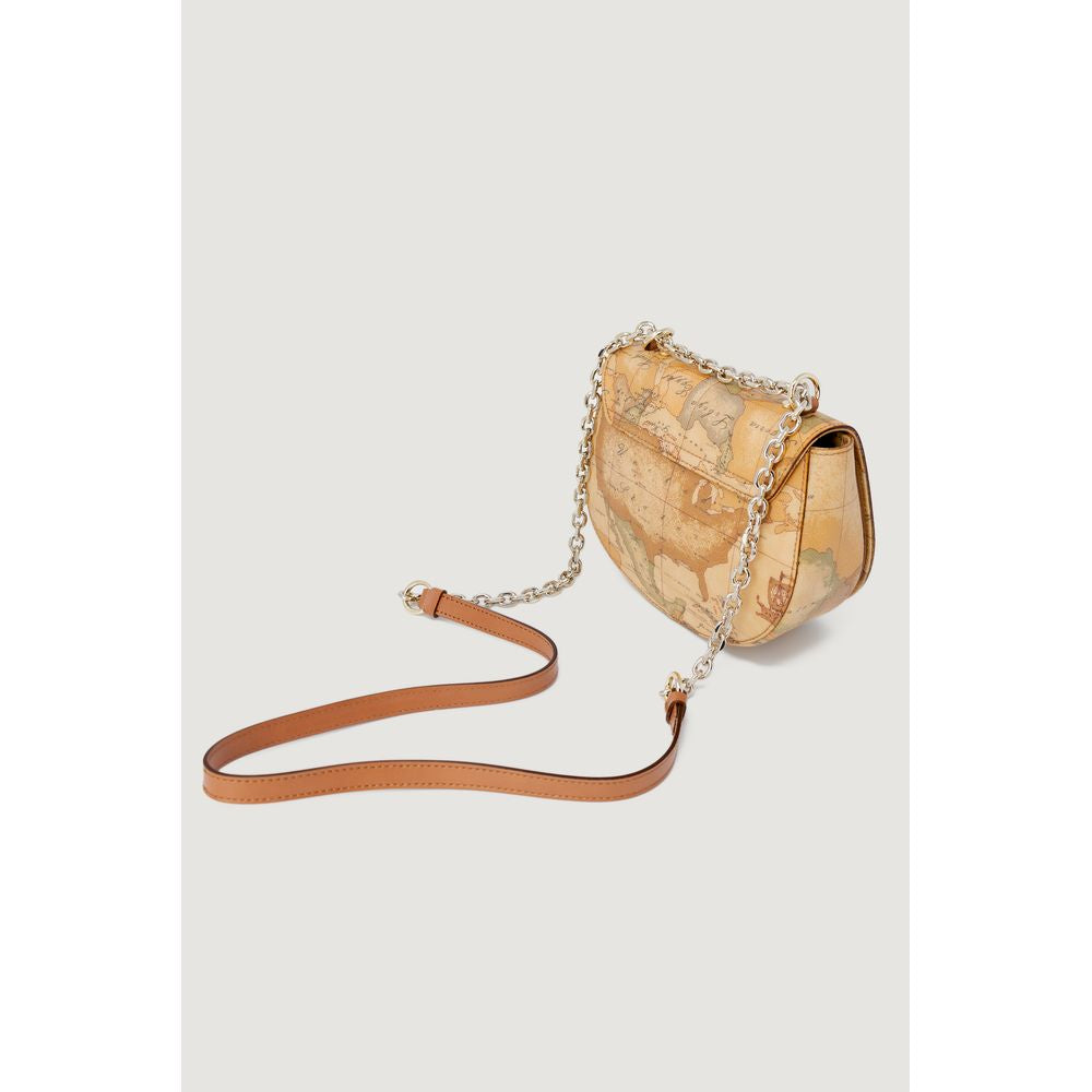 Beige Leather Handbag - ventzia