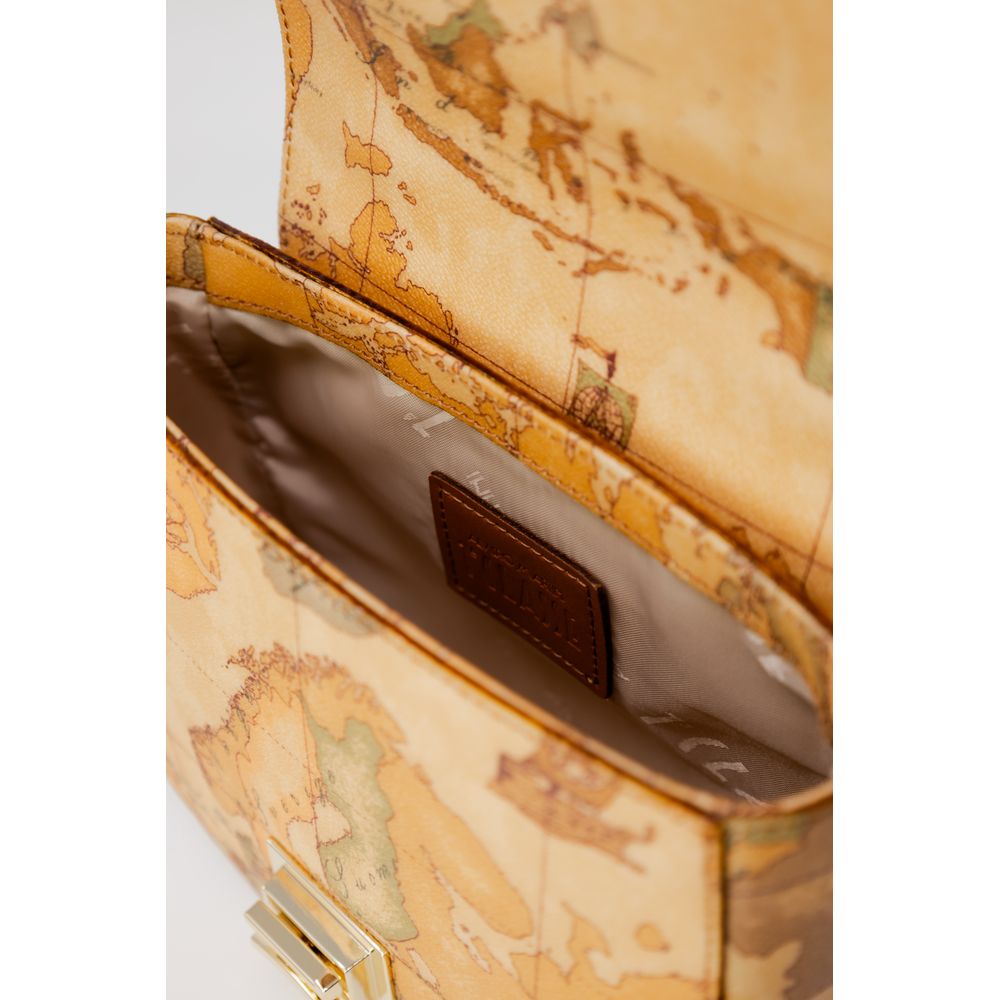 Beige Leather Handbag - ventzia