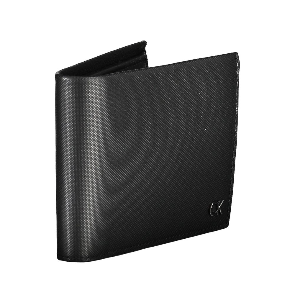 Black Leather Men Wallet - ventzia