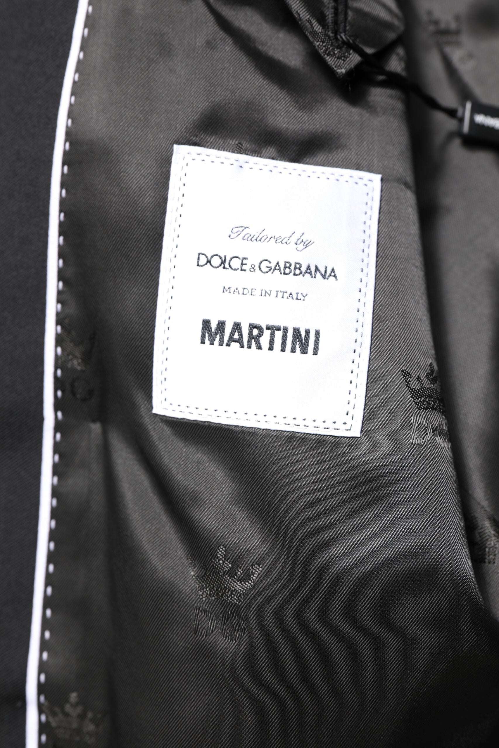 Black MARTINI Double Breasted Coat Blazer - ventzia