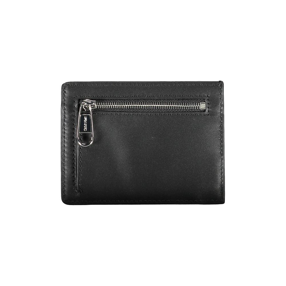 Black Polyethylene Men Wallet - ventzia