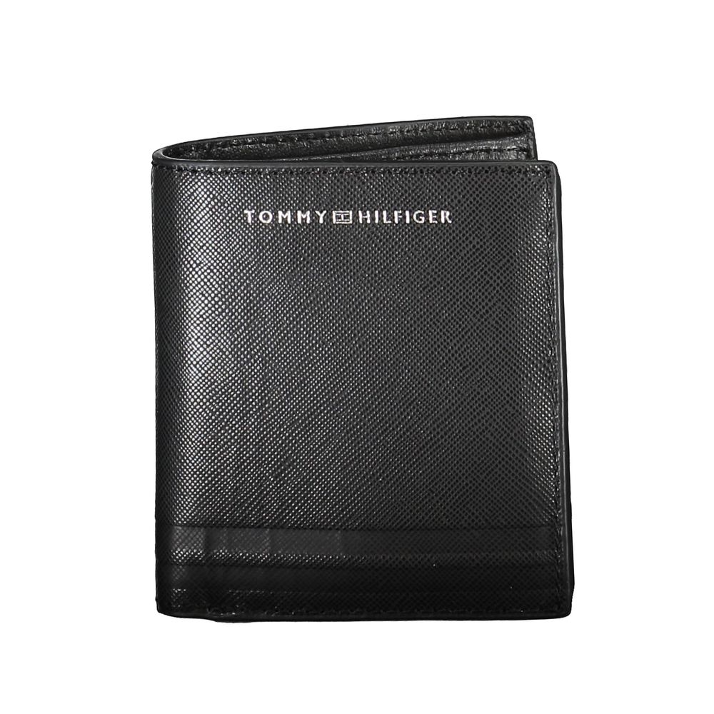 Black Leather Men Wallet - ventzia