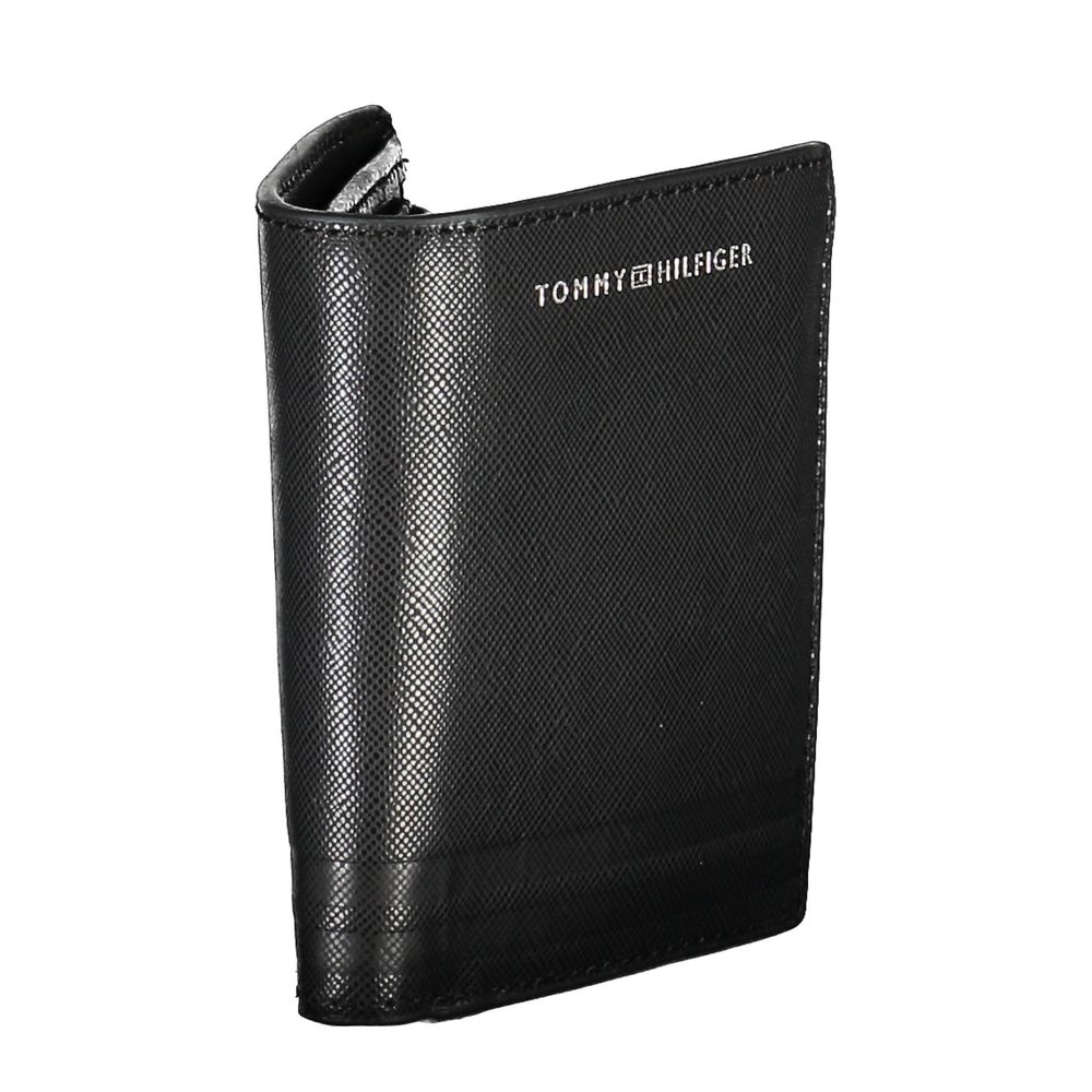 Black Leather Men Wallet - ventzia