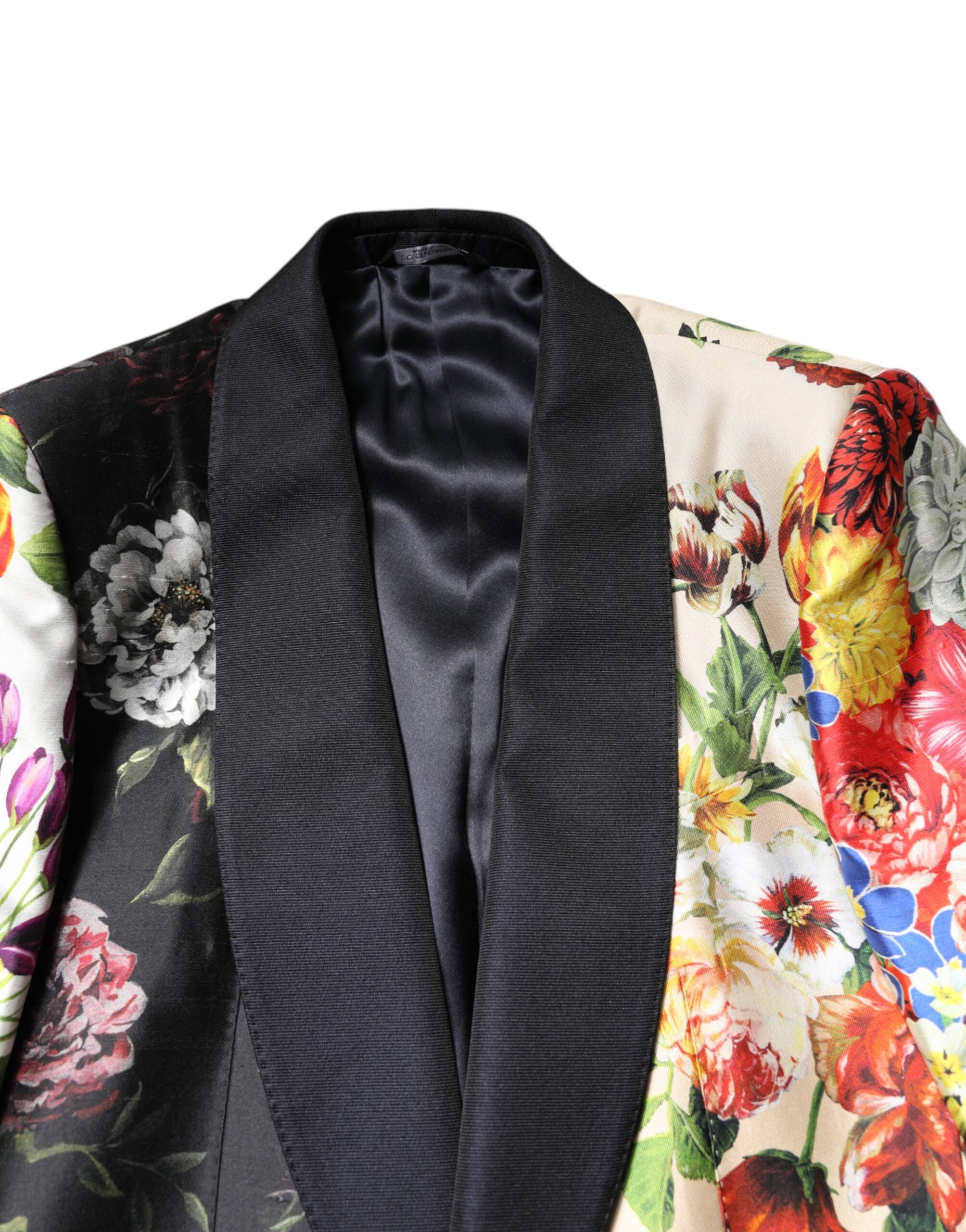 Multicolor Floral SICILIA Silk 3 Piece Suit - ventzia