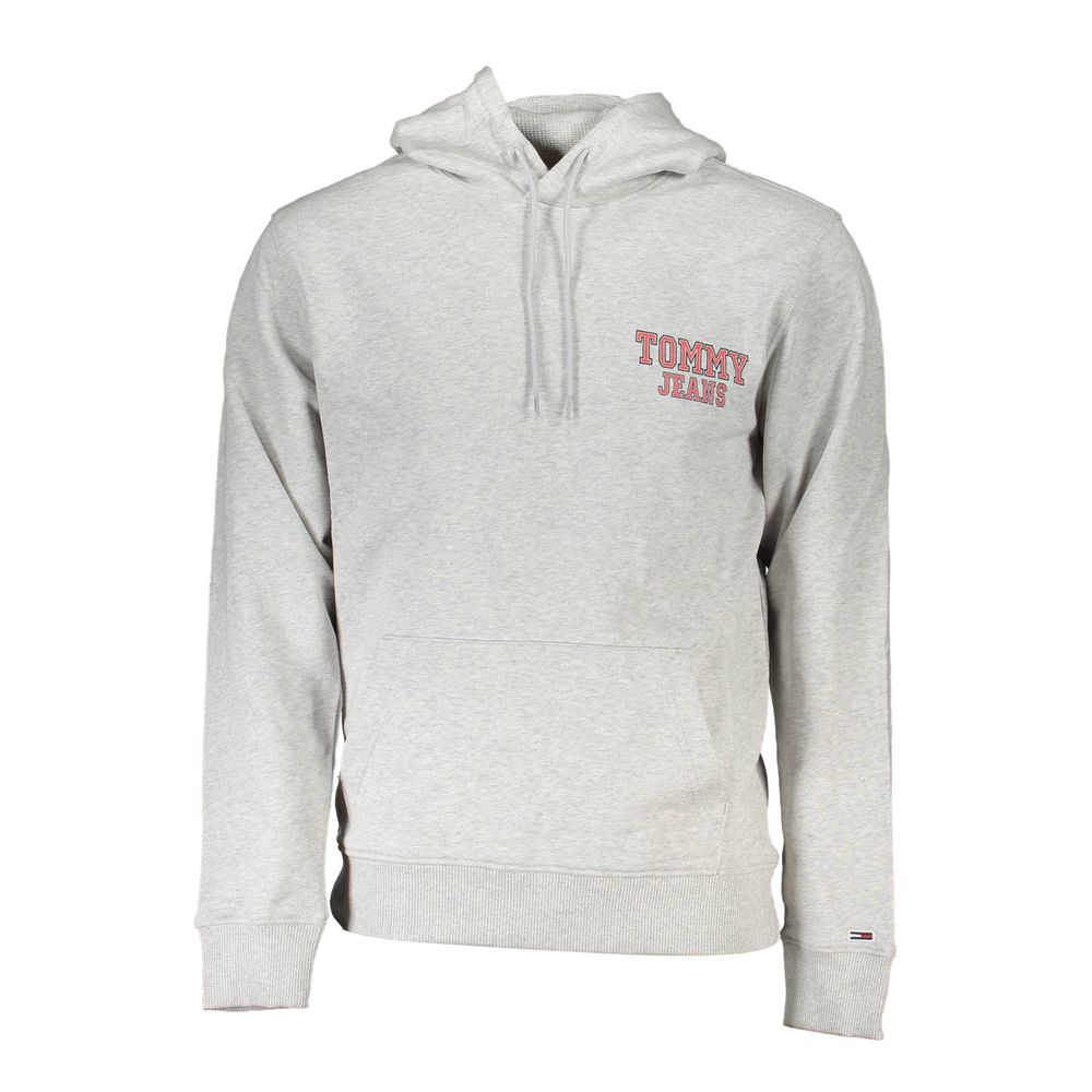 Grigio Cotton Men's Hoodie - ventzia