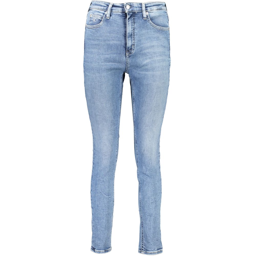 Azzurro Cotton Women's Skinny Jean - ventzia