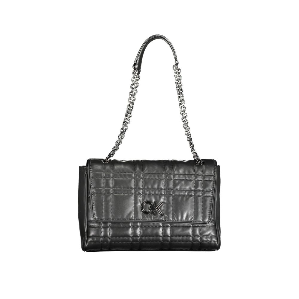 Nero Polyester Womens Handbag - ventzia